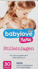 Babylove Mama Stilleinlagen weiß 30 Stück,Wäscheschutz,atmungsaktiv,Pads,NEU* Stilleinlagen & Schutz price