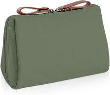 Aucuu Kosmetiktasche, Kleine Make up Taschen Mit Trennwand Tasche, Mini Reise Ku Makeup Tasche price