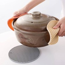 Silikon Wärmematte Rutschfest Untersetzer Hitzebeständige Pad Küche Tisch Schutz Trivet price