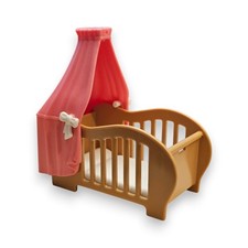 Playmobil Babybett Himmelbett Kinderzimmer Bett Möbel Set Konvolut Babyzimmer Möbel price
