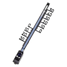 Hama 186404 Innen- Außenthermometer Baumstruktur 16cm analog Thermometer Ast Thermometer price