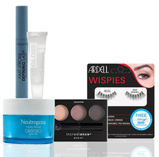 Komplettes Beauty Make-Up Paket Feuchtigkeitscreme, Falsche Wimpern, Augenbrauen Set & Mascara False Eyelash Produkte price