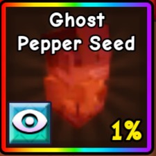 Ghost Pepper Seed 🌶️👻 | Grow A Garden 2 🌻 Seeds price