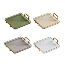 Serviertablett Schmuck Parfüm Kosmetik Halter für Bauernhaus Hotel Dusche Serving Tray price