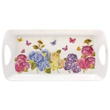 Melamin Serviertablett robust Schale Platte Schmetterlingsblüte Blumen kleiner Pavey Serving Tray price