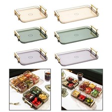 Serviertablett mit Griff Snackplatte modern rutschfest Vorspeise Serviertablett Serving Tray price