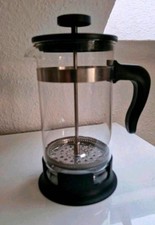 IKEA French Press Kaffeebereiter aus Glas, schwarz/silber, mit Stempel French Press price