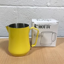 Motta Tulpe 50cl gelb Milchschaum Krug Kanne Edelstahl - Made in Italy (4250) Pitcher price