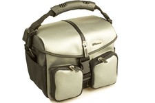 Targus Kameratasche DSLR SLR Video Kamera Foto Tasche Fototasche Bag Silber Gr.L Video Camera Zubehör price