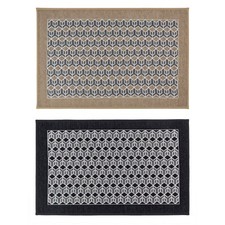 JVL Allure maschinenwaschbare Eingangsfußmatte, 50 x 75 cm Doormat price