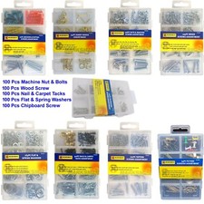 Allzweckschrauben Mutter Schrauben Nagel Heftklammern Pozi Builder Heimwerker Handwerker Screws, Nails, Nuts price
