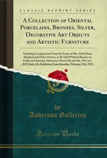 A Collection of Oriental Porcelains, Bronzes, Silver, Decorative Art Objects Decorative Object price