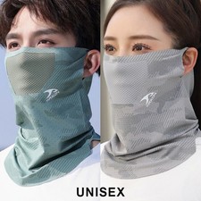 Sunscreen Face Mask Breathable Mesh Neck Gaiter Mask Scarf Ice Silk Outdoor Mask Neck Gaiter (Outdoor) price