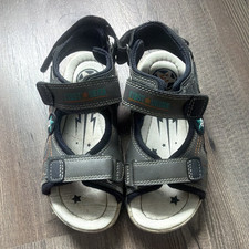 vktory Sandalen Unisex Kinder EU 31 Grau/Schwarz/Grün Klettverschluss Offen Unisex Children's Slippers & Sandals price