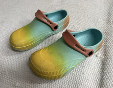 Unisex Kinder Clogs Sandalen Farbverlauf Mehrfarbig Geschlossen Schlupf EU 34 Unisex Children's Slippers & Sandals price