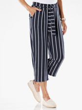 421781 Sieh an! by Witt Weiden Damen 3/4 Hose blau weiß NEU Gr. 38 - 56 Damen-Hosen price