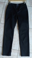 Schlupfhose mit Dehnbund Stretch - von Collection L - tiefschwarz - Gr. 38 Neu Damen-Hosen price