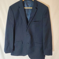 Taylor Wright Jacke Übermantel/Sportblazer Herren Blau 70% Wolle 42 R M Medium Herren-Overcoat price