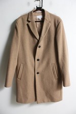 Reiss Herren Wollmischung Übermantel - Camel - Größe L Large (h38) Herren-Overcoat price