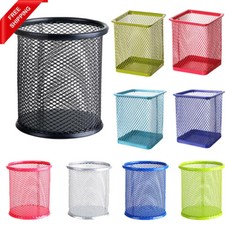 Stifthalter Büro rund Metallgitter Sfitehalter Stiftebecher Schreibtisch Organ Z Stift Holder price