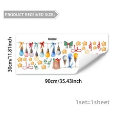 Festliche PVC Weihnachten für alle Aufkleber für Fenster für alle für und me Wall Sticker price