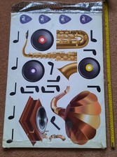 Wiederverwendbare Musikaufkleber von Walldeco Wandmöbel Spiegel Wall Sticker price