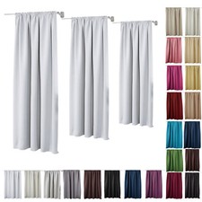 Vorhang blickdicht mit Kräuselband Gardine Thermo Verdunkelung 250g/m2 #330-a Babyzimmer Vorhang price