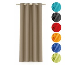 Dekoschal Ösen-Gardine Vorhang Schal Ellen Microsatin Tür Vorhang Öse blickdicht Babyzimmer Vorhang price