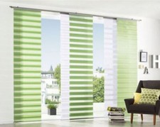 Flächenvorhang Doppelrollo Design Schiebevorhang Day & Night Vorhang mit Technik Babyzimmer Vorhang price