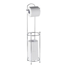 Toilettenpapierrollenhalter Edelstahl freistehend verchromt Drahtgestell Toilet Paper Holder price