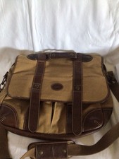 Herren CREW CLOTHING große Umhängetasche Tasche Lederbesatz Herren''s Handbag price