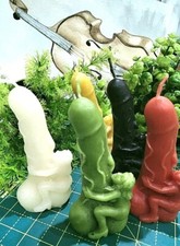 1 x Penis, Willy, Dick Deko Bienenwachskerze, in verschiedenen Farben, 10cm Decorative Candle price