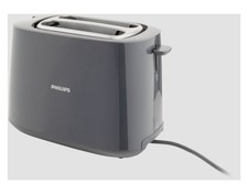 Philips Toaster Doppelschlitz HD258110 schwarz 2er Toast mit Kratzer *B-Ware Toasters price