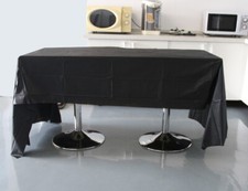 Rechteckige Tischdecke - schwarze rechteckige Tischdecke für Buffettisch, Partys, Tablecloth price