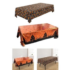 Halloween Folie Tischdecke Urlaub Tischdecke Wasserdicht Tablecloth price