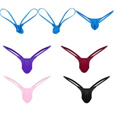 Herren Strings Thong G-String Männer Unterwäsche Micro Bikini Briefs Jockstrap Thong, String price
