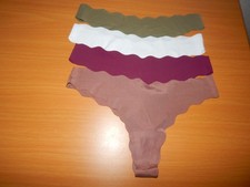 4x Panty Slip M Tanga String  Thong nahtlos unsichtbar sexy Thong, String price