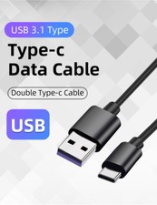 5A USB Type C Fast Charging Cord Data Sync Charger Cable For Samsung Black 1M USB Cable price