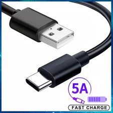 Super Fast Charger Type C USB-C Sync Data Charging Cable For Android Phone Black USB Cable price