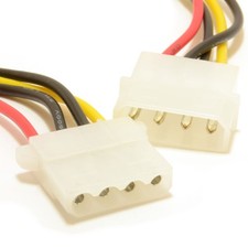 50cm Strom Verlängerungskabel 4 Pin LP4 Molex Stecker auf Buchse 0,5m Power Cable price