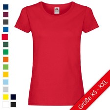Fruit of the Loom Original T Lady-Fit Damen T-Shirt XS - XXL NEU Damen-T-shirt price