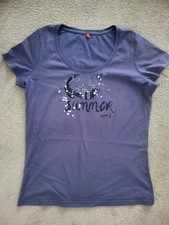 Esprit Damen T-Shirt blau Größe XL Damen-T-shirt price
