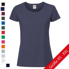 Fruit of the Loom Lady Ringspun Premium T Shirt XS - XXL NEU Damen-T-shirt price