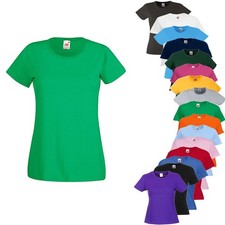 Fruit of the Loom Lady Fit Valueweight-T Damen T-Shirt  Gr. XS - 2XL Damen-T-shirt price