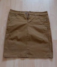 Jeansrock VERA MODA Damen  Casual-Look Gr.38 Cotton/Elastan Braun/Gelb Neuwertig Damen-Casual Tasche price