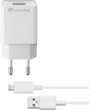 CELLULAR LINE USB Charger Netzteil Lader Kit 5 Watt Ladegerät Samsung Weiß 626 Ladegeräte & Kits price