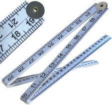 Faltbares Kunststofflineal 1m 3ft leicht ablesbare metrische imperiale Markierungen MS165 Ruler price
