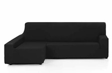 Martina Home Tunez elastischer Bezug für Sofa links, Stoff, schwarz, Dreisitzer Three-Seater Sofa price