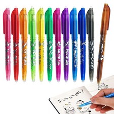 Radierbarer Kugelschreiber Tintenroller Radierbar Löschbare Gelstifte 12 pcs GER Gel Ink (Roller) Stift price