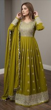 Afghanische traditionelle Hazaragi Afghani Kleidung grün bescheiden schick Perlen Modest Clothing price